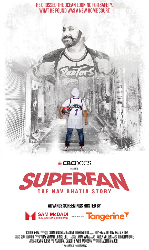 Superfan: The Nav Bhatia Story Logo